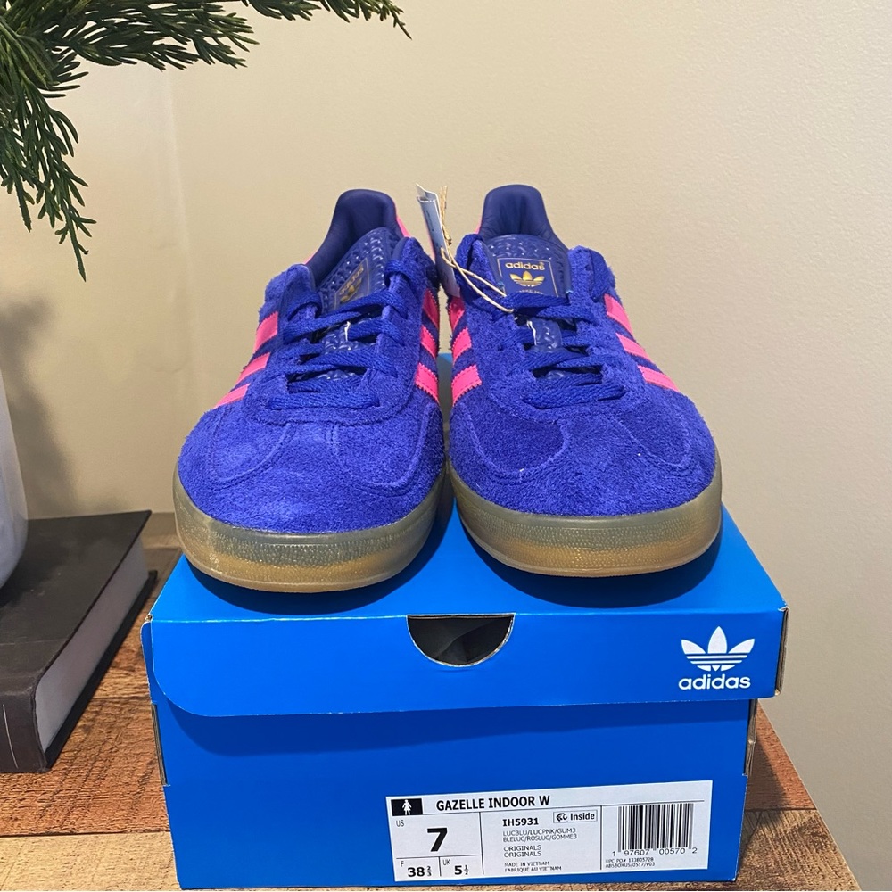 Nib Adidas Gazelle Indoor Sneakers - image 4